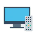 Free Tv Television Control Remoto Icono