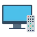 Free Tv Television Control Remoto Icono