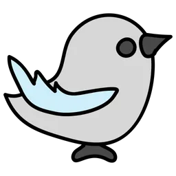 Free Tweet Bird  Icon