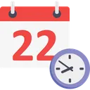 Free Twenty Two Calendar Appointment Calendar Calendar Symbol