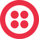 Free Twilio Technology Logo Social Media Logo Icon
