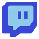 Free Twitch Social Media Logo Icon