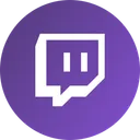 Free Twitch Social Media Communication Icon