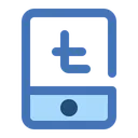 Free Twitter Social Media Smartphone Icon