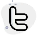 Free Ancien Logo Twitter Icône