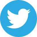 Free Twitter Circle Social Media Logo Icon