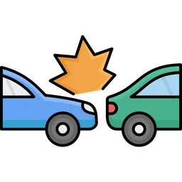 Free Two Cars Collide  Icon