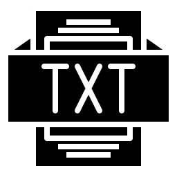 Free Txt-Datei  Symbol