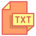 Free Txt File Format File Icon