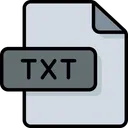 Free Txt File  Icon