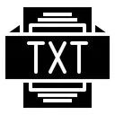 Free Txt File Type Icon