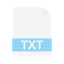 Free Txt File  Icon