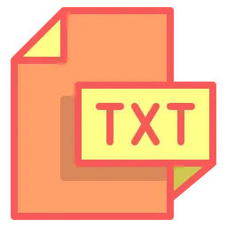 Free Txt File  Icon