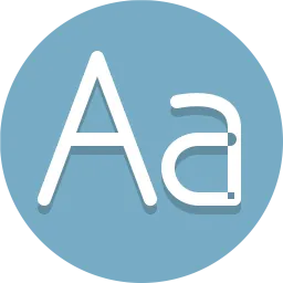 Free Typography  Icon