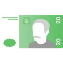 Free Uah Ukrainian Hryvnia Icon