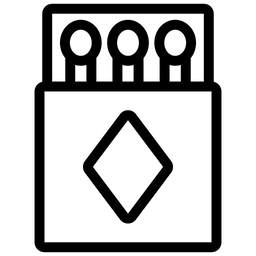 Free Streichhölzer  Symbol