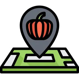 Free Ubicación de halloween  Icono