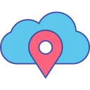 Free Seguimiento De La Nube Ubicacion De La Nube Pin De La Nube Icono