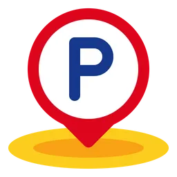 Free Ubicación del estacionamiento  Icono