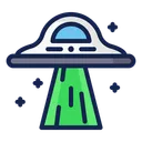 Free Ufo Space Science Icon