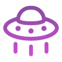 Free Ufo Spaceship Alien Icon