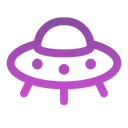 Free Ufo Spaceship Alien Icon