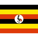 Free Uganda Bandera Pais Icono