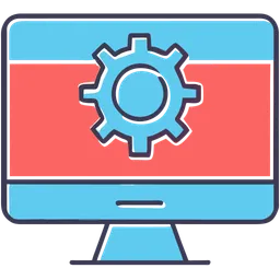Free UIUX Settings Icon on a computer screen  Icon