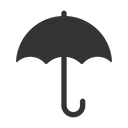Free Umbrella Rain Safety Icon