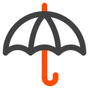 Free Umbrella Rainy Protection Icon