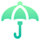 Free Umbrella Rain Protection Icon