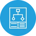 Free Umsatz Grafik Diagramm Icono