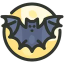 Free Chauve Souris Halloween Danger Icône