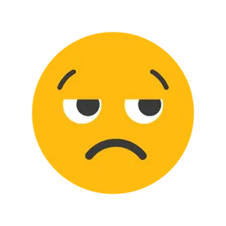 Free Unamused Face Emoji Icon