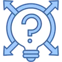Free Uncertainty Risk Ambiguity Icon