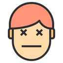 Free Unconcius Emotion Face Icon