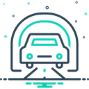 Free Underground Subterranean Subterraneous Icon