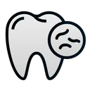 Free Unhealthy Teeth Tooth Bacteria Icon