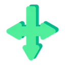 Free Union In T Pointer Arrow Icon