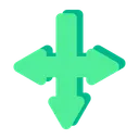 Free Union In T Pointer Arrow Icon