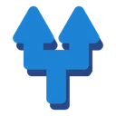 Free Union In T Pointer Arrow Icon