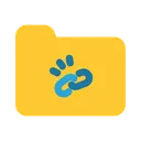 Free Unlink Folder  Icon