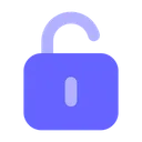 Free Unlock Lock Open Pad Lock Icon
