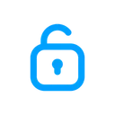 Free Unlock Pad Lock Unsecure Icon