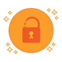 Free Unlock Lock Security Icon