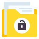 Free Unlock Folder  Icon