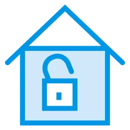 Free Unlock home  Icon