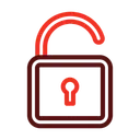 Free Unlock Security Lock Icon
