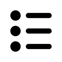 Free Unordered list  Icon