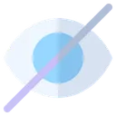 Free Unsichtbar Auge Augapfel Symbol